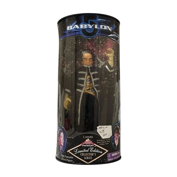 BABYLON 5 John Sheridan & Londo Action Figures W/ Season 1 DVD Box Set VTG 1997 - Picture 9 of 16